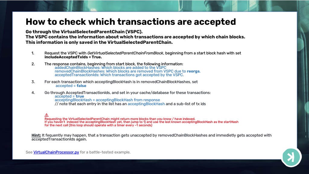 Kaspa BlockDAG Transactions